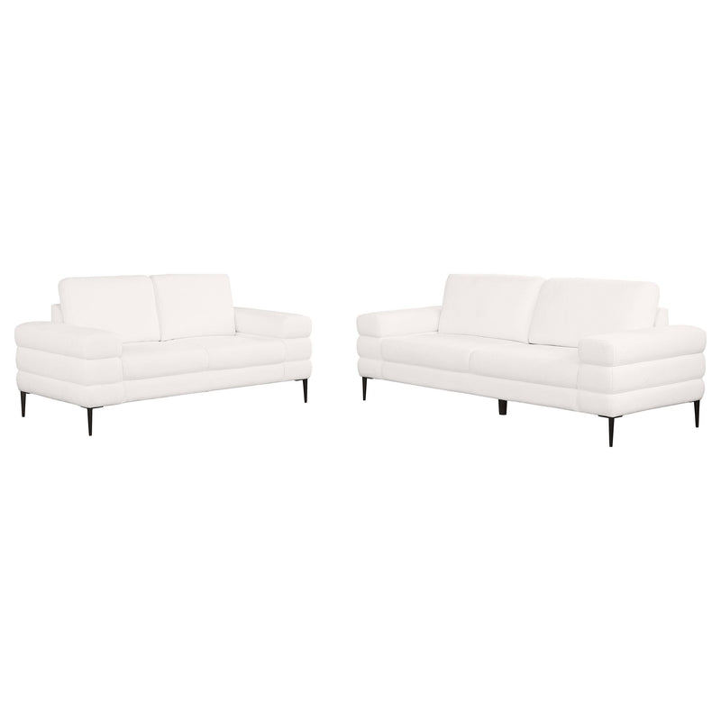 Jessel 2-piece Chenille Upholstered Sofa Set