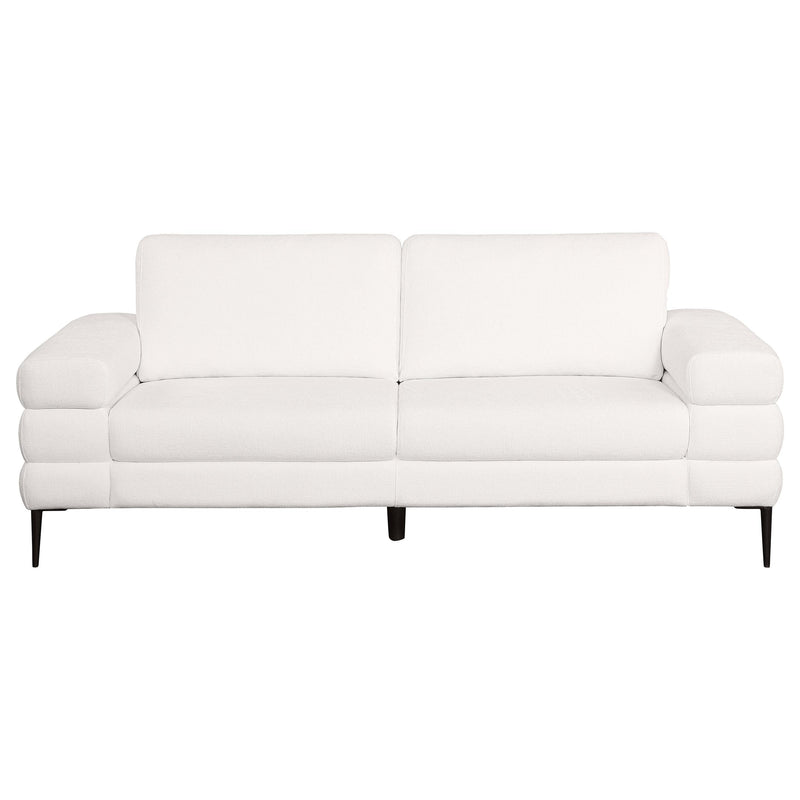 Jessel Chenille Upholstered Track Arm Sofa