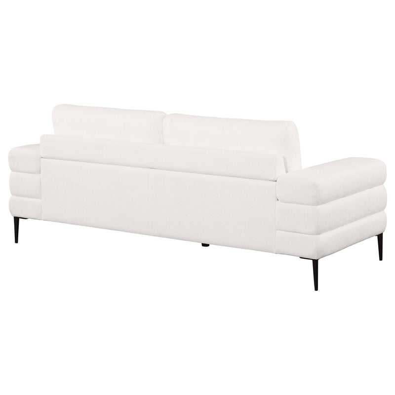 Jessel Chenille Upholstered Track Arm Sofa