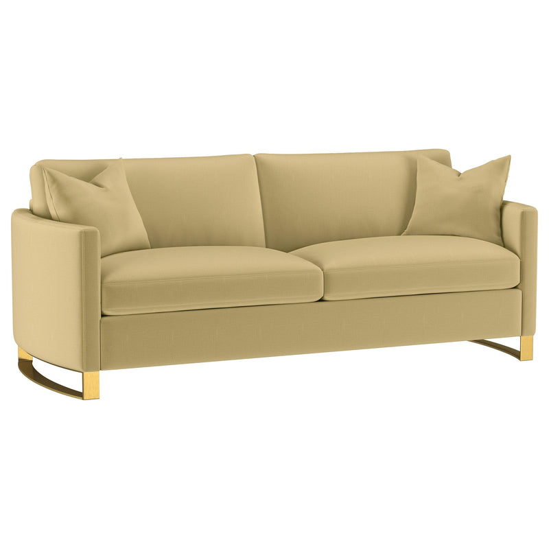 Corliss 3-piece Velvet Upholstered Sofa Set