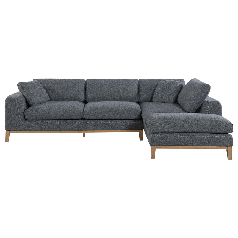 Persia Upholstered Track Arm Sectional Sofa
