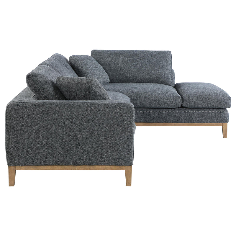 Persia Upholstered Track Arm Sectional Sofa