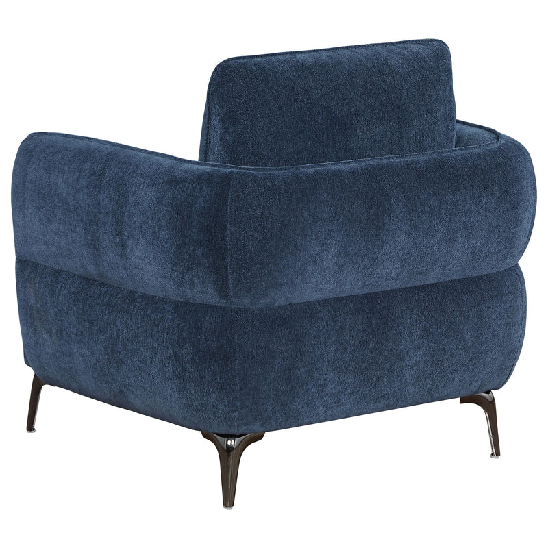 Lively 3-piece Chenille Upholstered Sofa Set