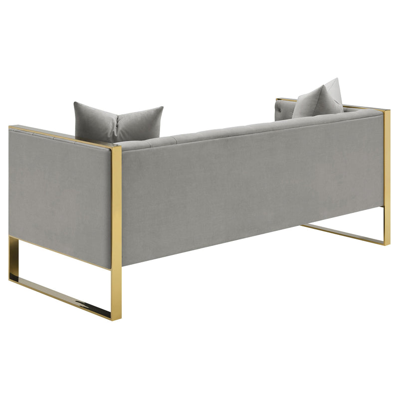 Eastbrook Velvet Upholstered Tufted Sofa