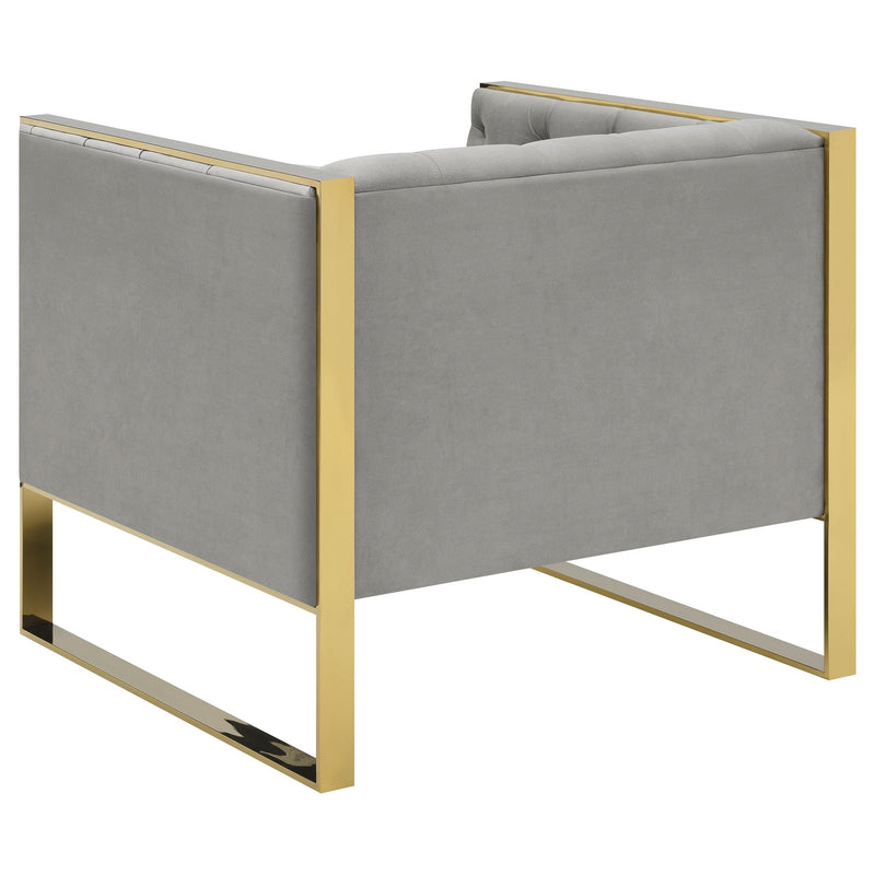 Eastbrook Velvet Upholstered Tufted Accent Chair
