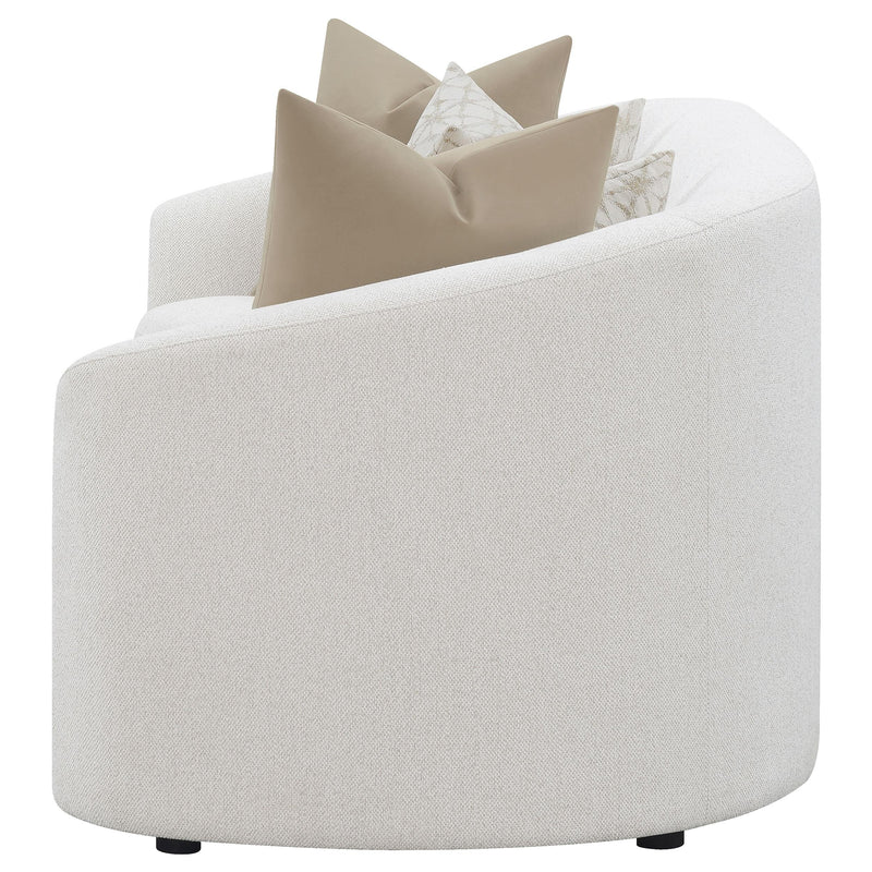 Rainn Boucle Upholstered Sloped Arm Sofa