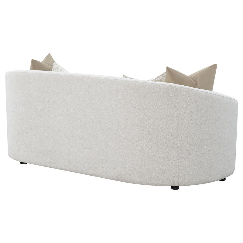 Rainn Boucle Upholstered Sloped Arm Sofa