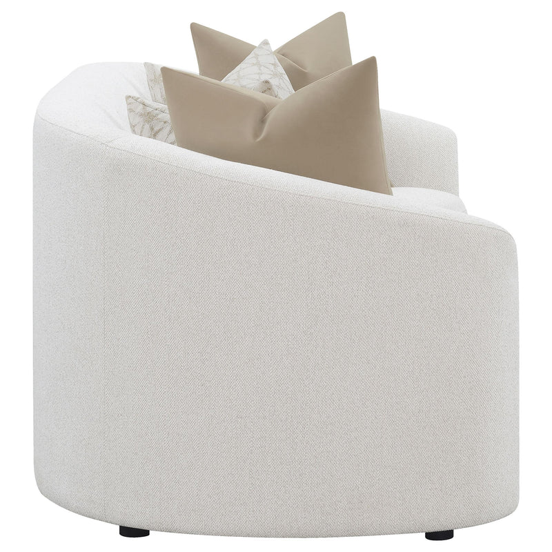 Rainn Boucle Upholstered Sloped Arm Sofa