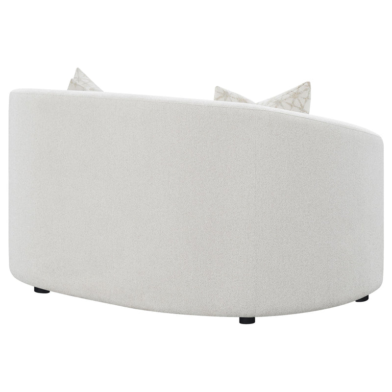 Rainn Boucle Upholstered Sloped Arm Loveseat