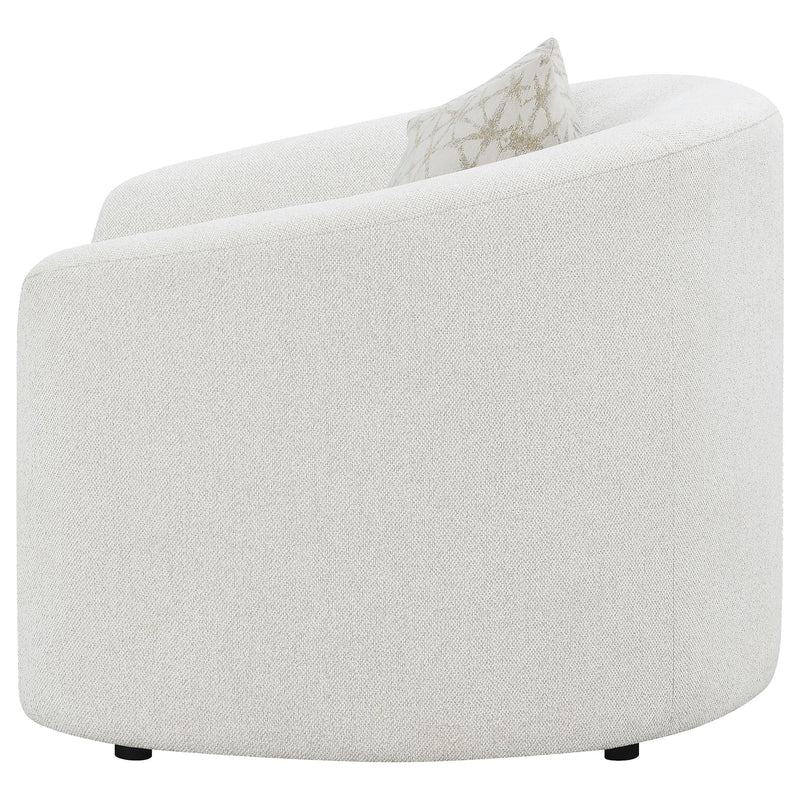 Rainn Boucle Upholstered Sloped Arm Accent Chair