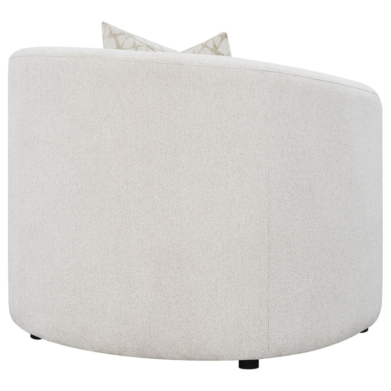 Rainn Boucle Upholstered Sloped Arm Accent Chair