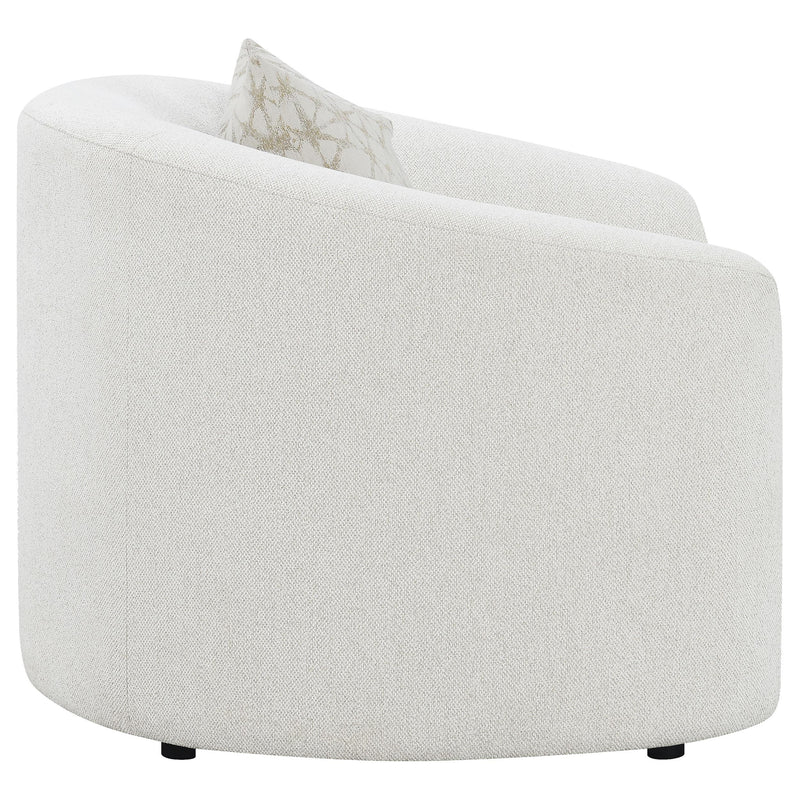 Rainn Boucle Upholstered Sloped Arm Accent Chair