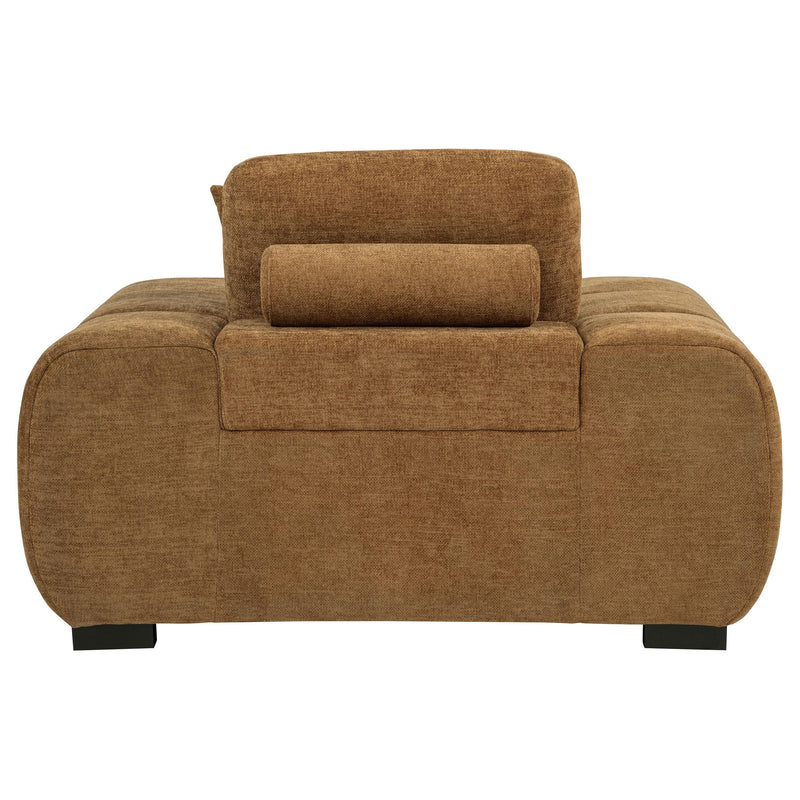 Octavia Upholstered Track Arm Accent Chair