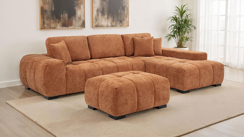 Octavia Upholstered Rectangular Ottoman