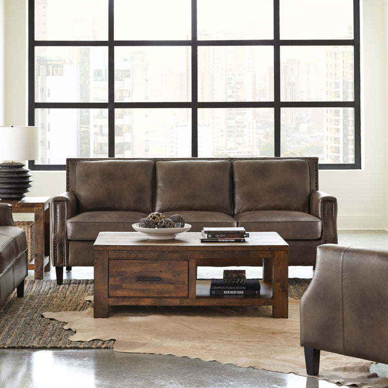 Leaton Upholstered Recessed Arm Sofa