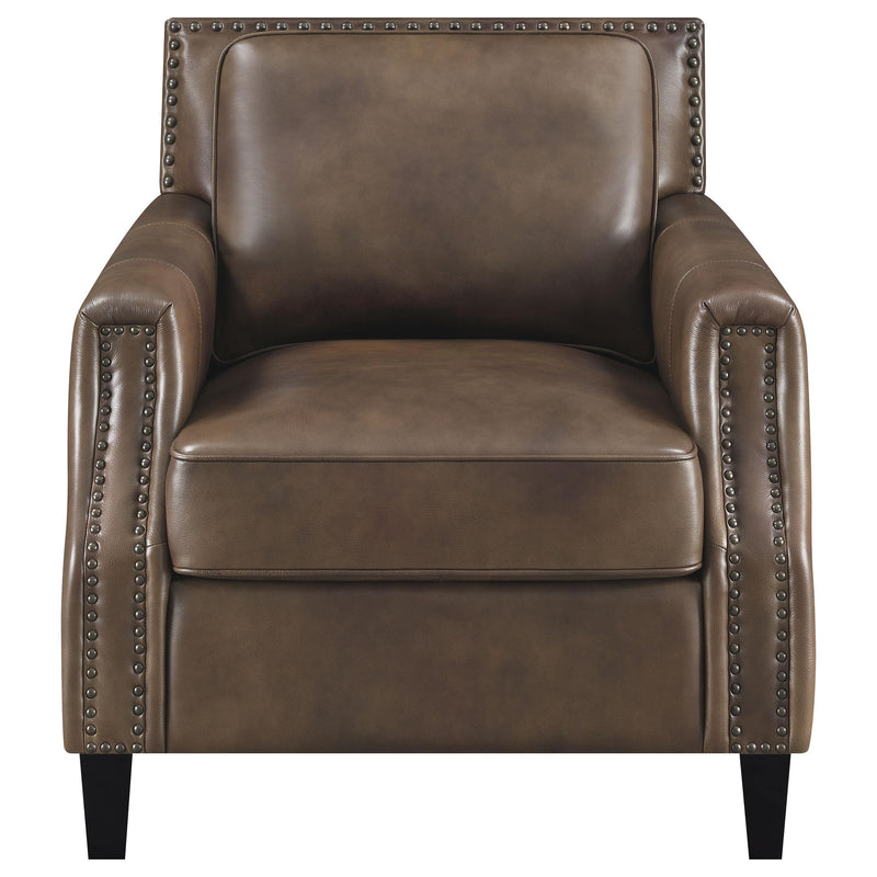 Leaton Upholstered Recessed Arm Accent Chair