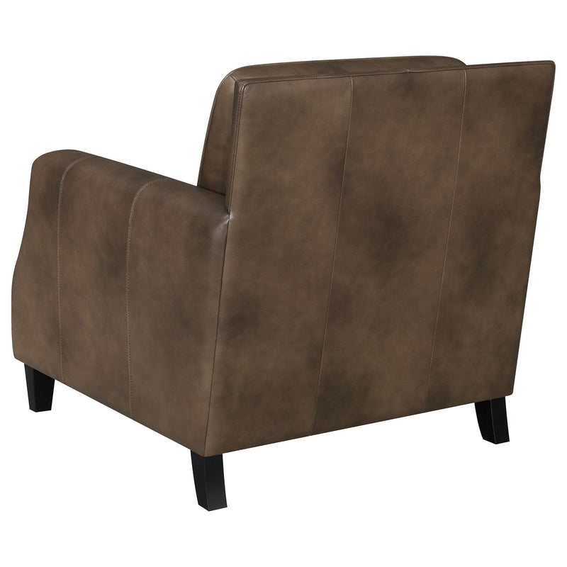 Leaton Upholstered Recessed Arm Accent Chair