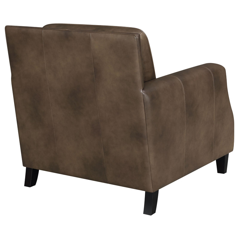 Leaton Upholstered Recessed Arm Accent Chair