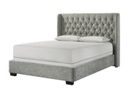 Crownmark Daphne Bed - Light Grey