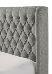 Crownmark Daphne Bed - Light Grey