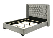 Crownmark Daphne Bed - Light Grey