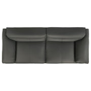 Buxton 2-piece Leather Upholstered Sofa Set Graphite - detail 7