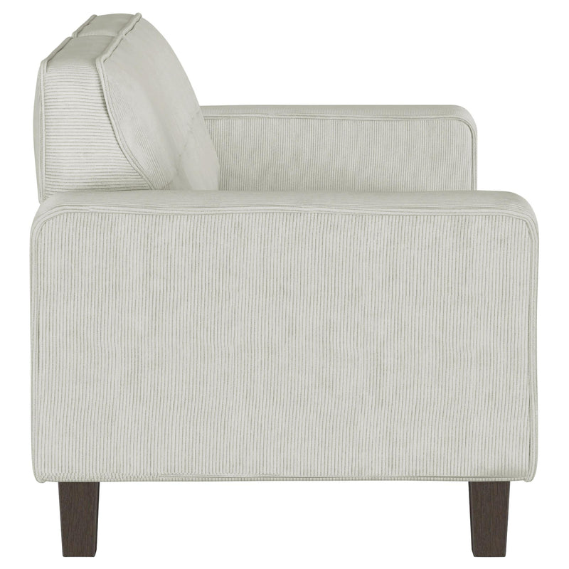 Deerhurst 2-piece Upholstered Track Arm Sofa Set