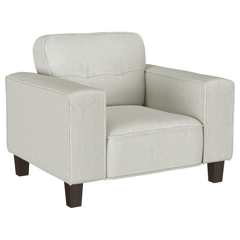 Deerhurst 3-piece Upholstered Track Arm Sofa Set
