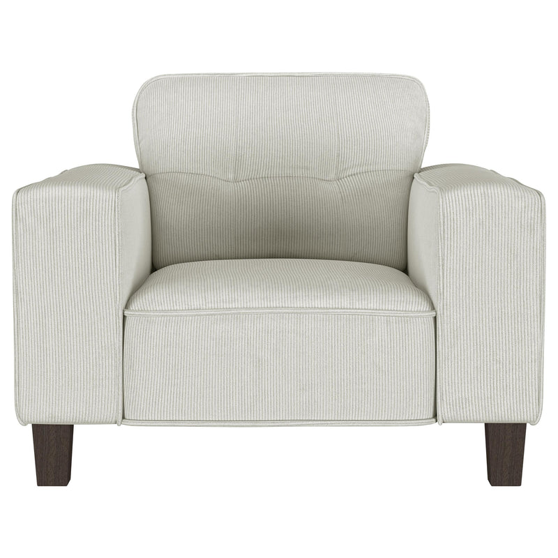 Deerhurst 3-piece Upholstered Track Arm Sofa Set