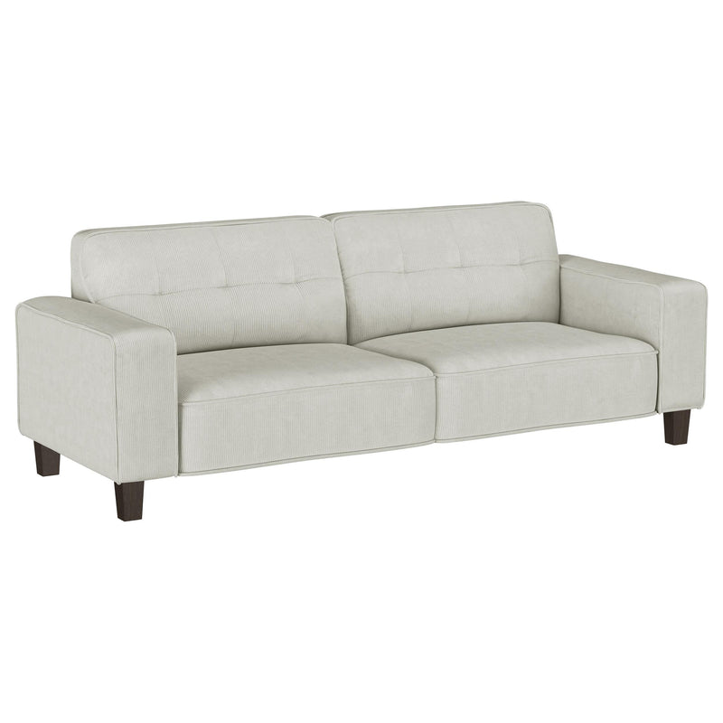 Deerhurst Upholstered Track Arm Tufted Sofa