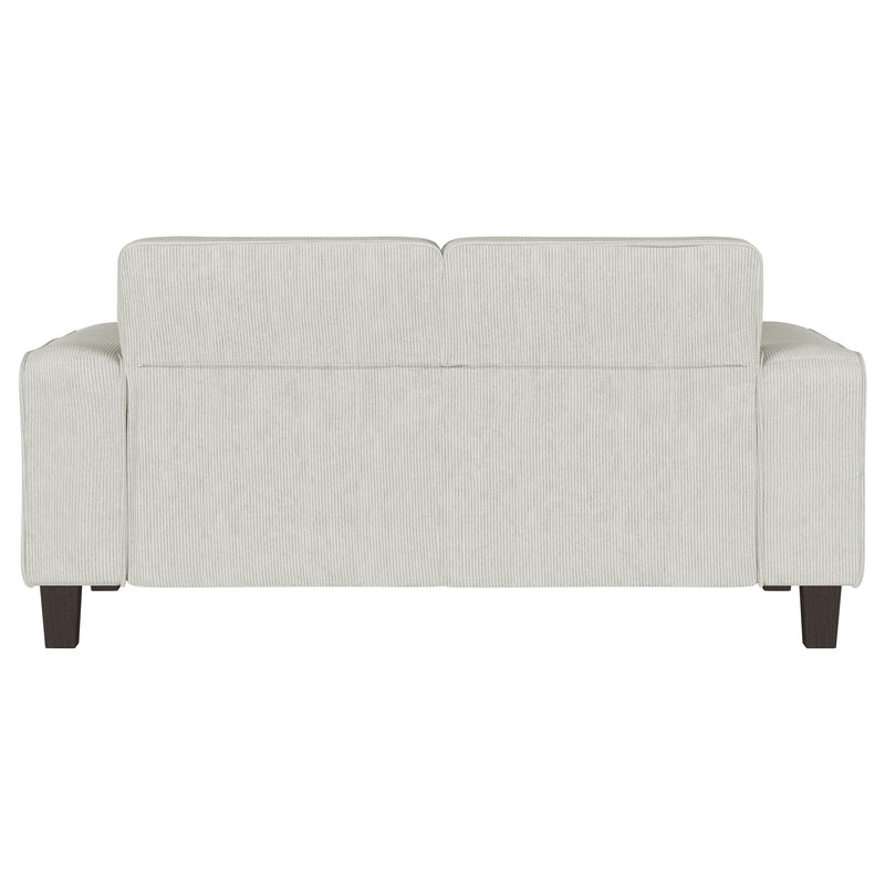 Deerhurst Upholstered Track Arm Tufted Loveseat