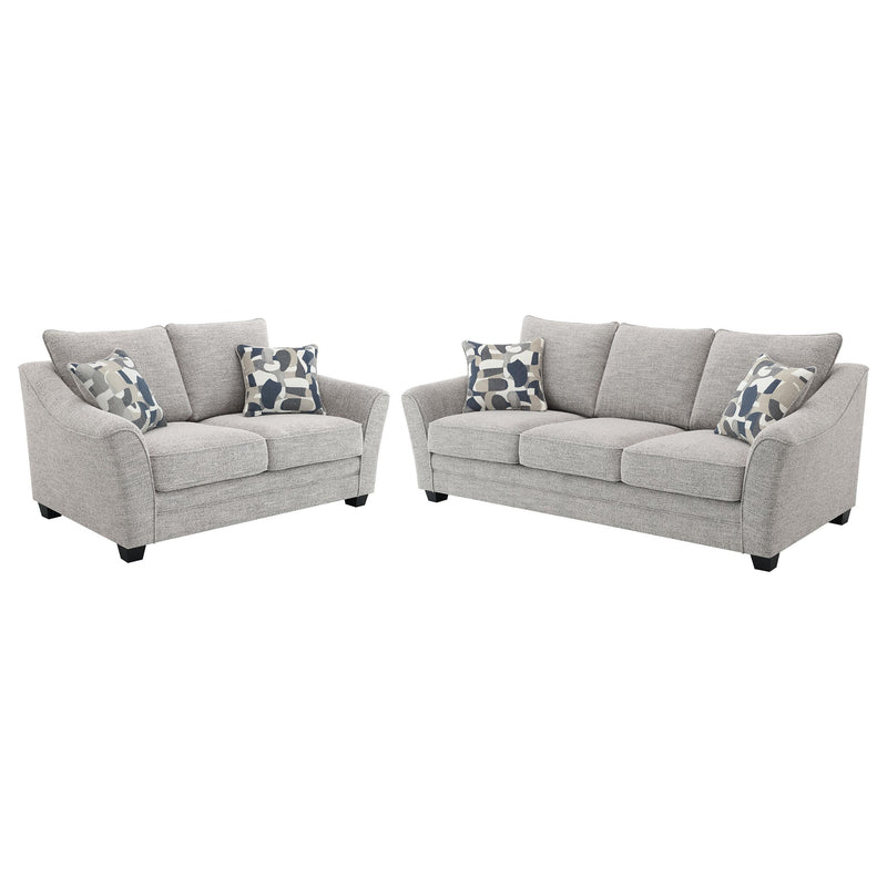 Tomkins 2-piece Boucle Upholstered Sofa Set