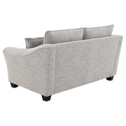 Tomkins 3-piece Boucle Upholstered Sofa Set Light Grey - detail 9