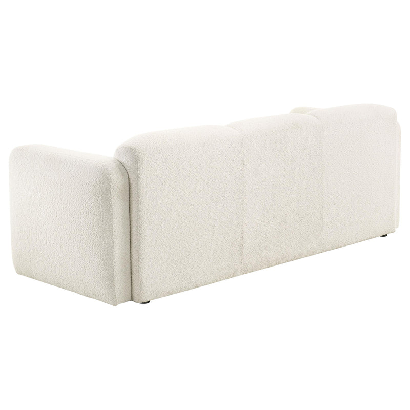 Dorset 2-piece Upholstered Round Track Arm Sofa Set