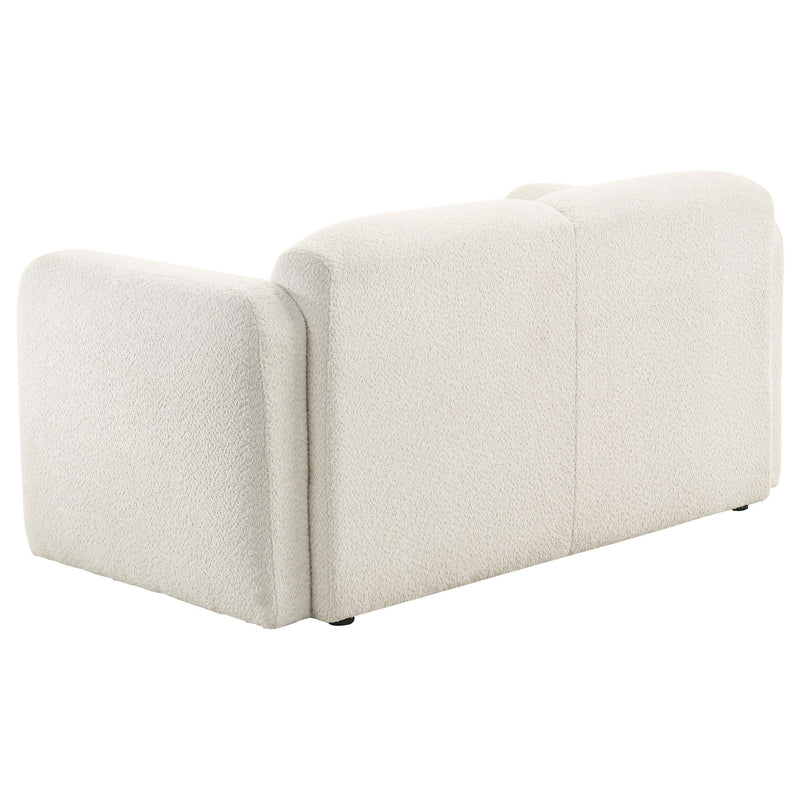 Dorset 2-piece Upholstered Round Track Arm Sofa Set