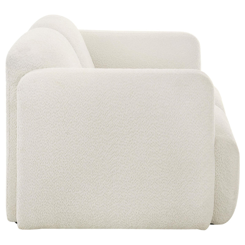 Dorset 2-piece Upholstered Round Track Arm Sofa Set