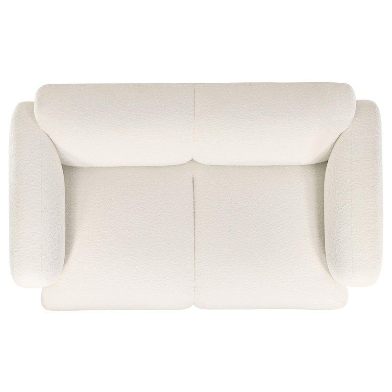 Dorset 2-piece Upholstered Round Track Arm Sofa Set