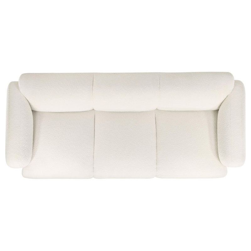 Dorset 3-piece Upholstered Round Track Arm Sofa Set