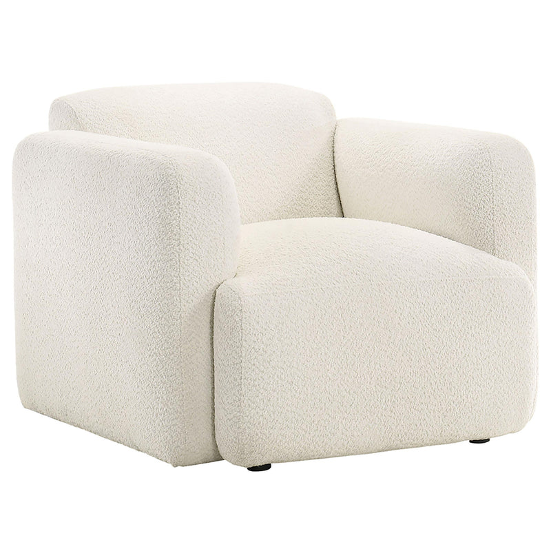 Dorset 3-piece Upholstered Round Track Arm Sofa Set