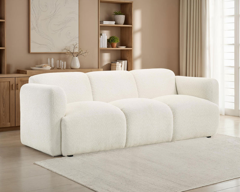 Dorset Fabric Upholstered Round Track Arm Sofa