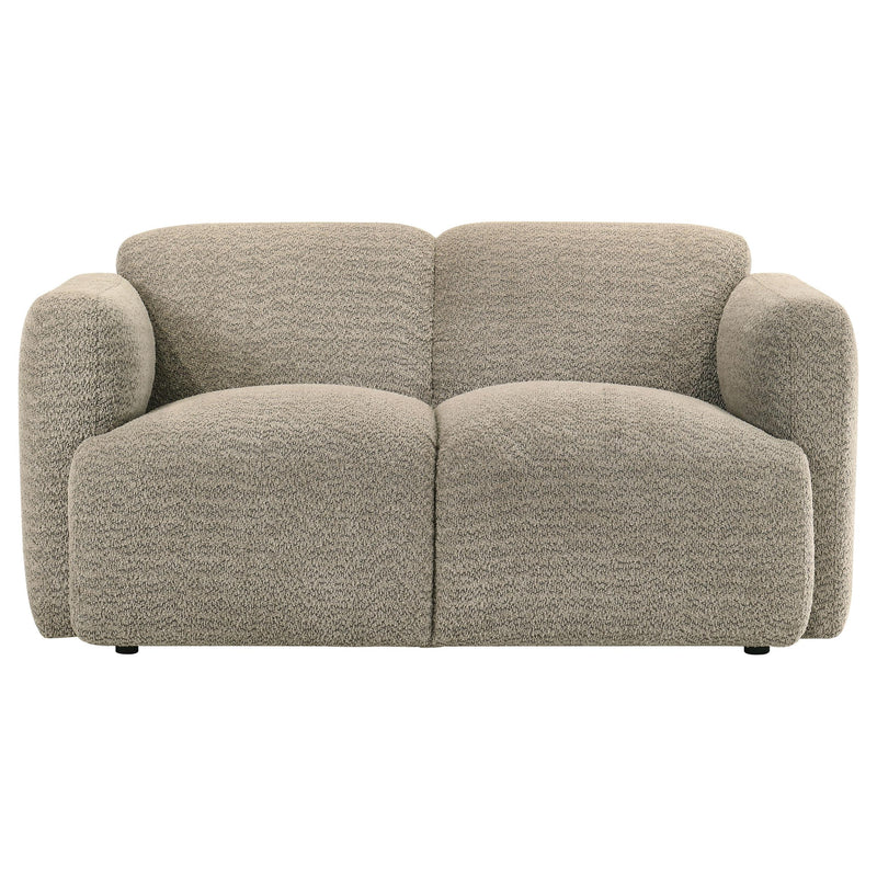 Dorset 3-piece Upholstered Round Track Arm Sofa Set
