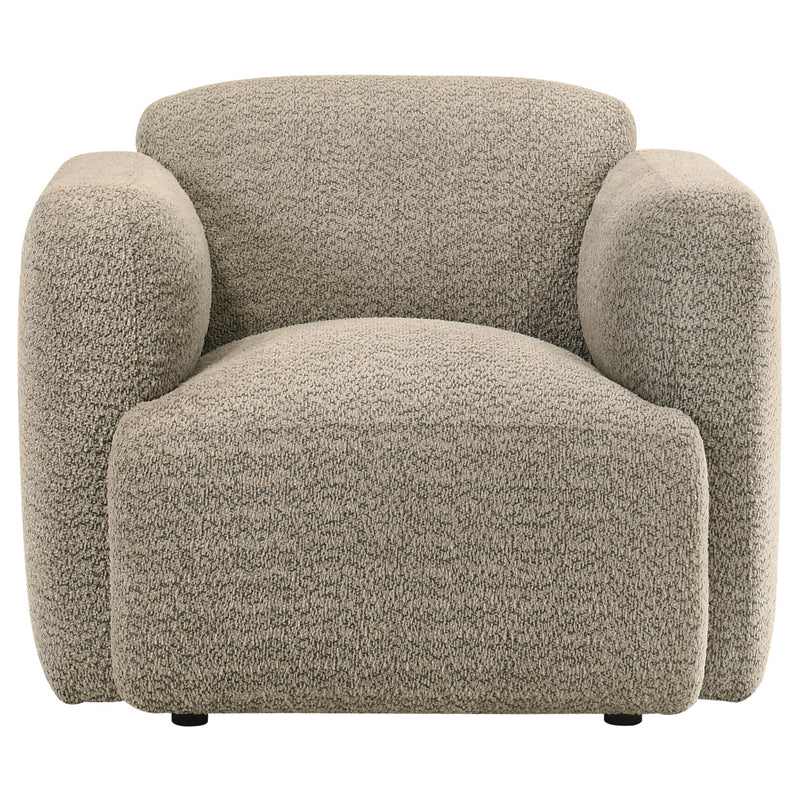 Dorset 3-piece Upholstered Round Track Arm Sofa Set