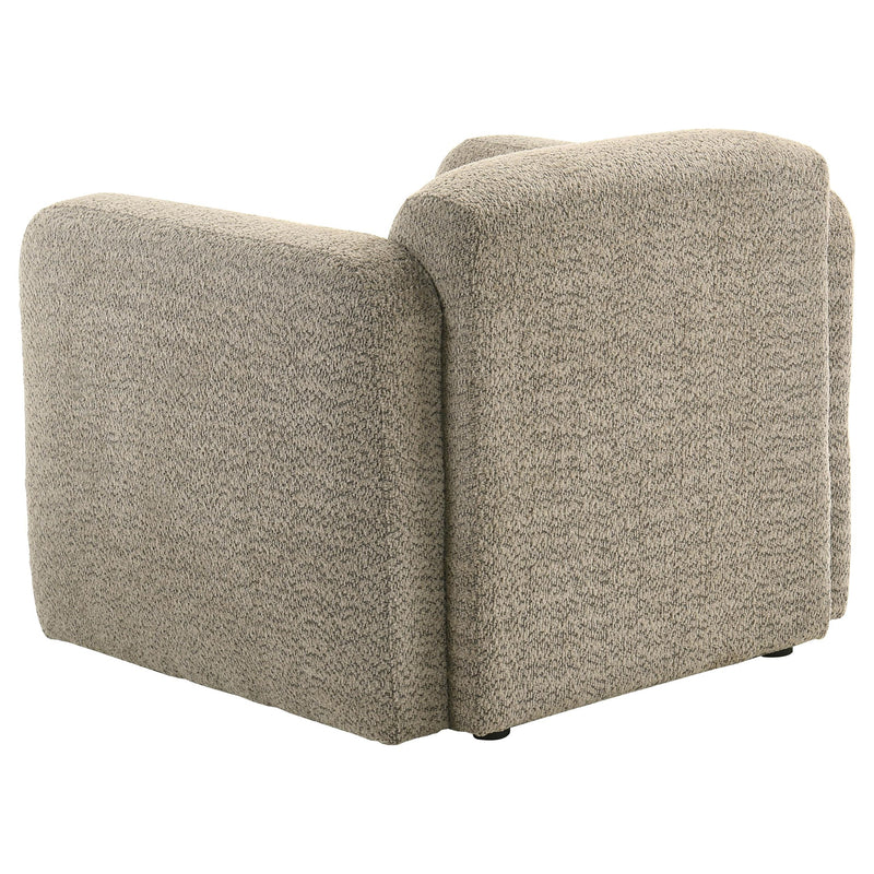 Dorset 3-piece Upholstered Round Track Arm Sofa Set