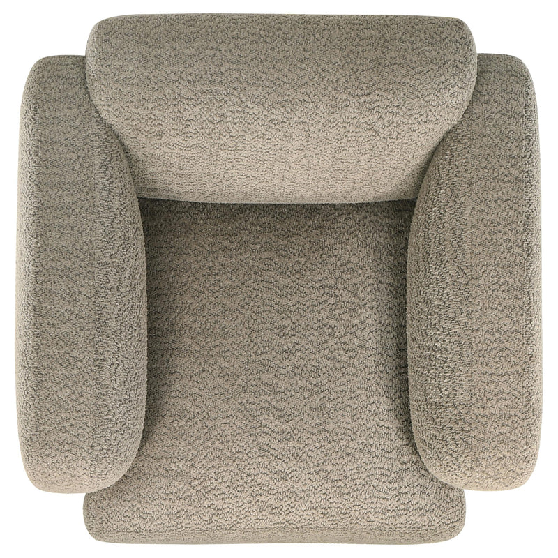 Dorset 3-piece Upholstered Round Track Arm Sofa Set