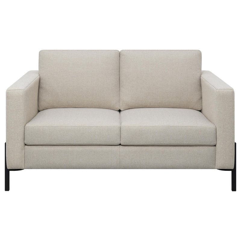 Tilly Upholstered Track Arm Loveseat