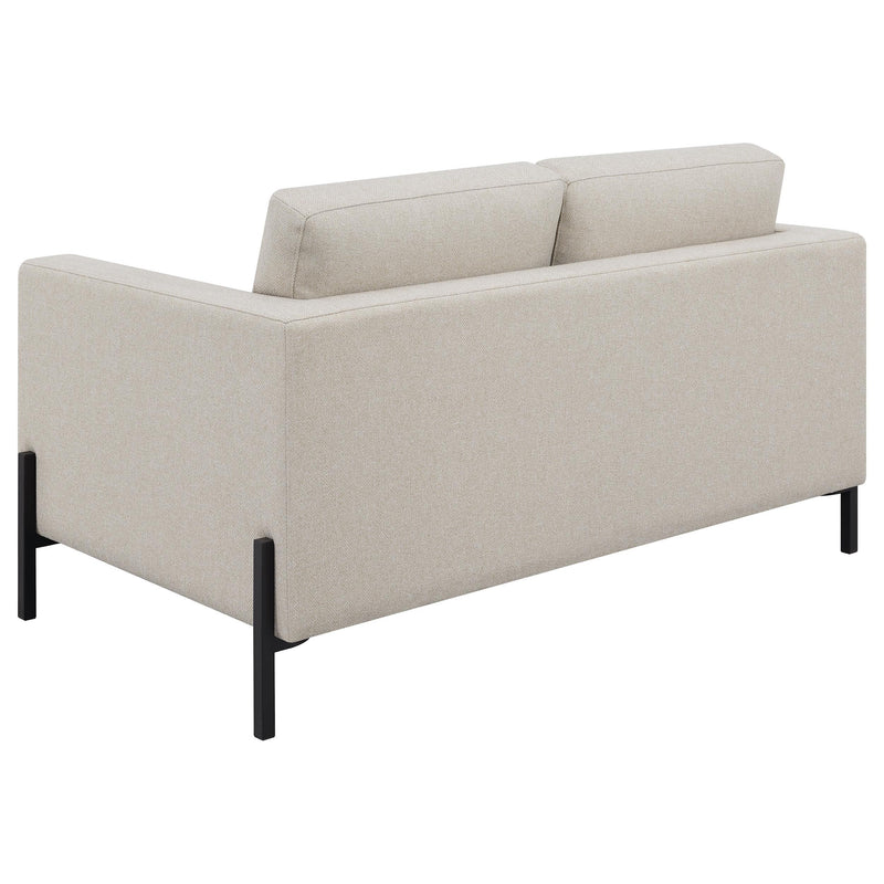 Tilly Upholstered Track Arm Loveseat