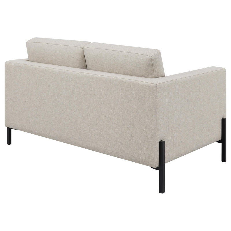 Tilly Upholstered Track Arm Loveseat