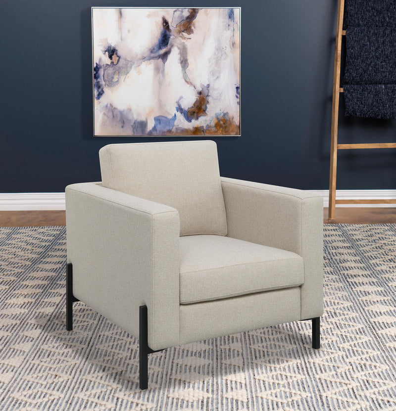 Tilly Upholstered Track Arm Accent Chair