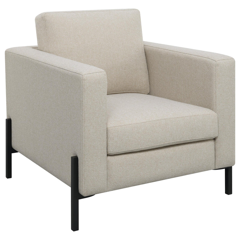Tilly Upholstered Track Arm Accent Chair