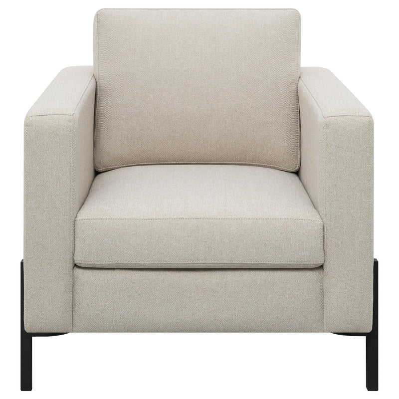 Tilly Upholstered Track Arm Accent Chair